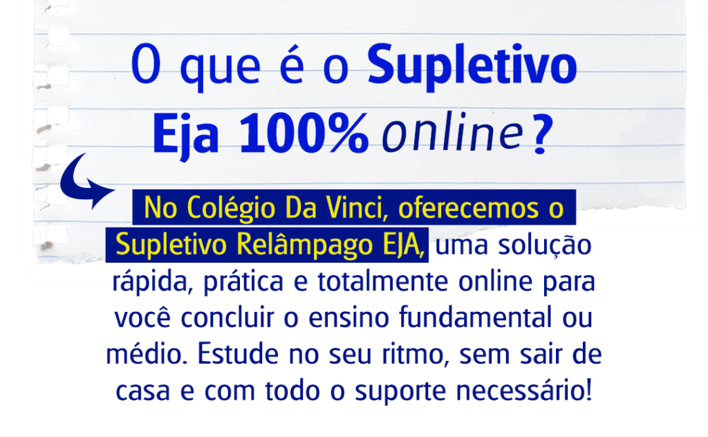 Supletivo EJA